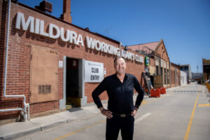 Historic club gets work done