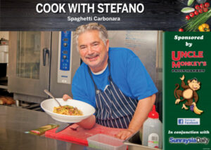 Cooking with Stefano: Spaghetti Carbonara