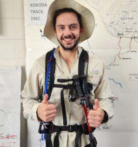 South Mildura Primary teacher hiking the Kokoda Trail