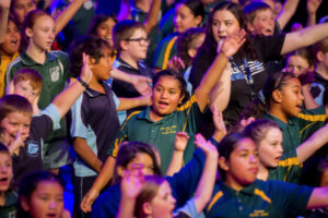 Students pulsing with excitement