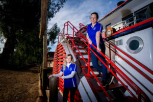 Mildura paddleboats start journey back to full steam