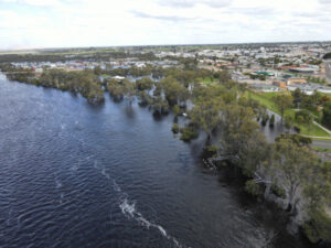 Mildura Marina flood photos