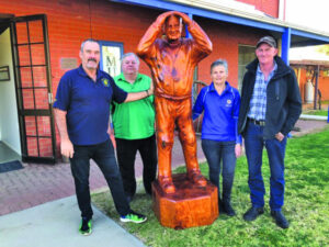 New improved Possum statue