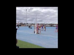 Netball action June 12, 2021