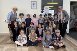 Nichols Point prep students celebrate their grand old day