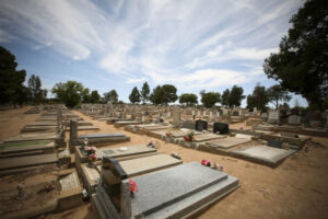 Cemetery’s first burial
