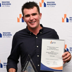 Apprenticeship award helps Kade build a future