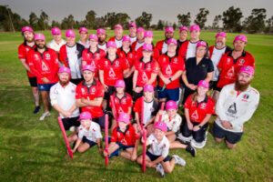 Merbein South goes pink for McGrath Foundation