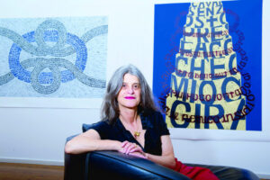 Artist makes music sing in print