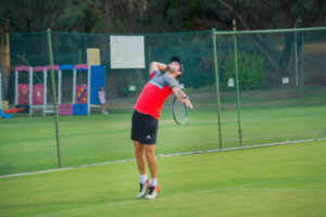 Doubles delight on the courts
