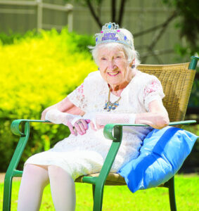 She’s queen for a day