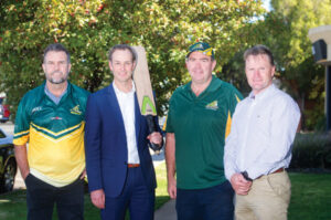 All ready for Willowfest Veterans Cricket Championships