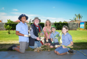 Kitchen garden helps growing minds