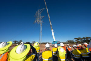 Towers of power rise above Buronga