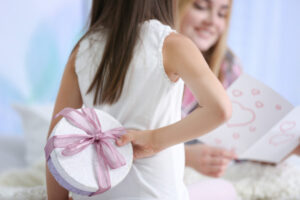 Homemade gift at top of wish list