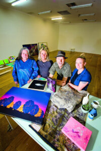 Artistic twist on Christmas