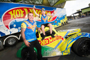 Hot Wheels stunt drive powering up at Mildura Show and Shine