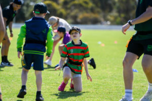 NRL star brings trophies to town
