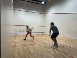 Home-and-away squash wraps up