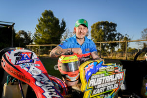 Sweet three-peat for karting star