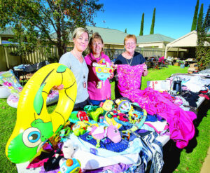 Massive garage sale for needy