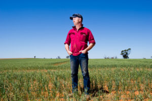Millewa farmer’s only risk is too much rain