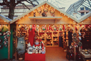 Bratwursts, baubles and bells