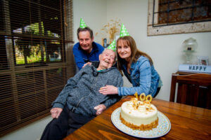 Mildura man celebrates 100th birthday in a lucky life