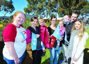 Families take steps together