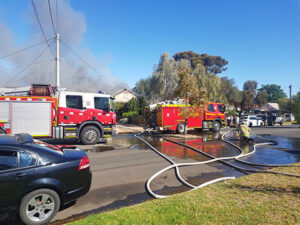 Kittens perish in fire