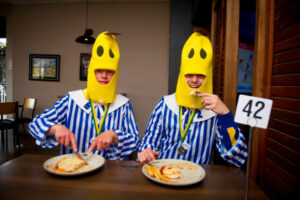 Bananas in pyjamas eating parmas – all the fun of Irymple’s Mad Monday