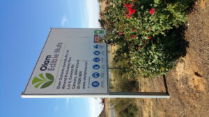 Almond hull fire under control in Carwarp