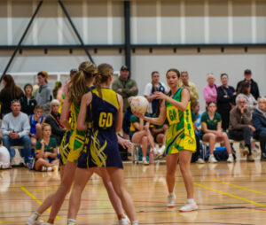 Netballers spring into action