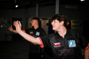 Rep hat trick junior darts phenoms