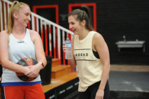 Classy crop for basketball tryout