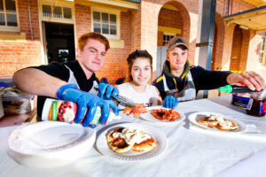 A taste for small business at Mildura Senior College Market Day