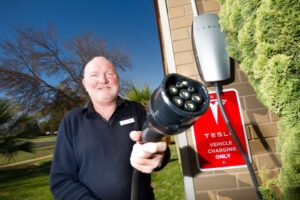 Motor inn powers up