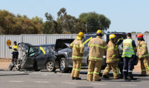 Teens hurt at crash hotspot