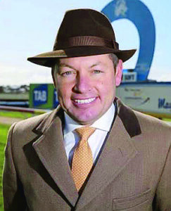 Sam in the saddle for cup day marquee