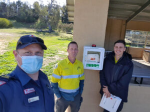 National parks get defibrillators