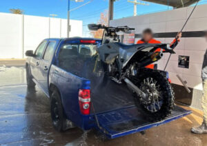 Police recover stolen dirt bike