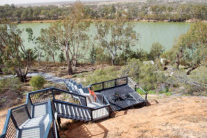 Repairs build pace at Merbein’s Blandowski Walk stairs