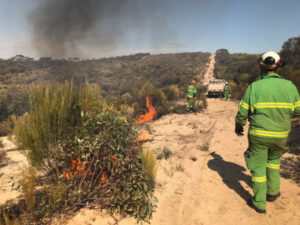 Firefighting aircraft take up Mallee posts