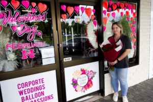 Flower power rules on Valentine’s Day