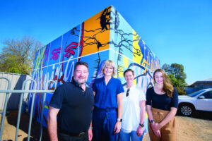 A healthy splash  of colour