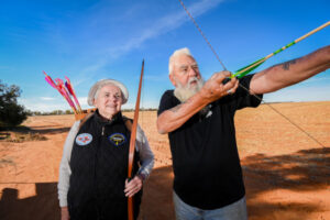 Archers aim for tradition
