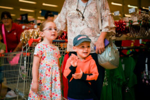 Santa’s presence a reminder to give