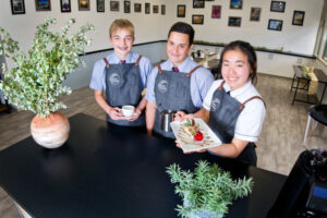 Trinity Lutheran College students get cooking in swanky new eatery