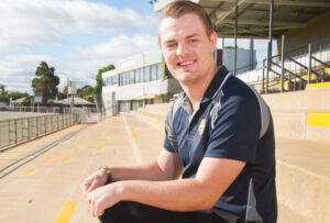Young ump in charge