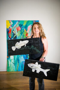 Painting hope in river crisis